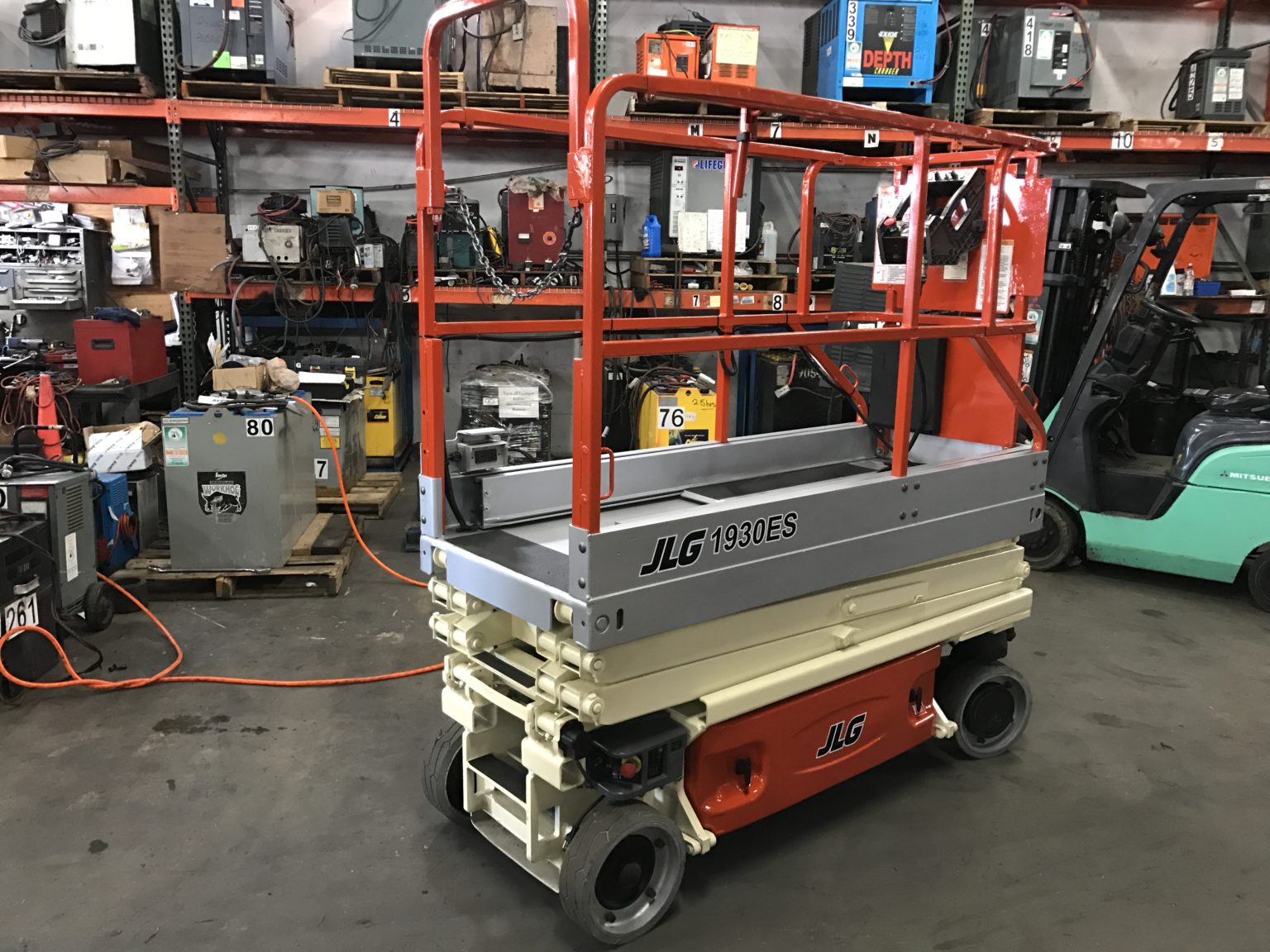 Scissor lift – forklift