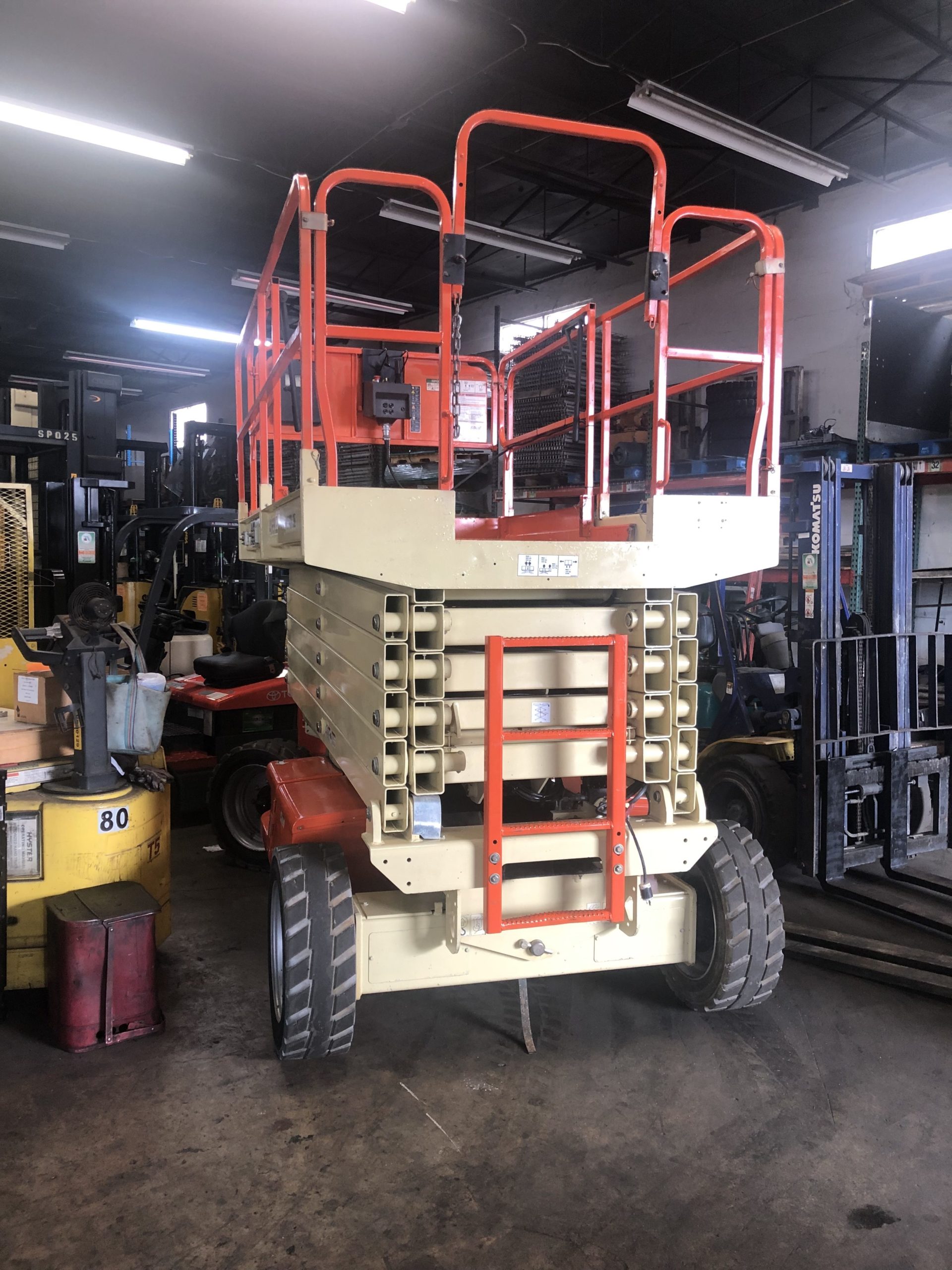 Scissor lift – forklift